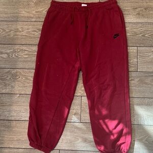 Nike Women's Red Sweatpants